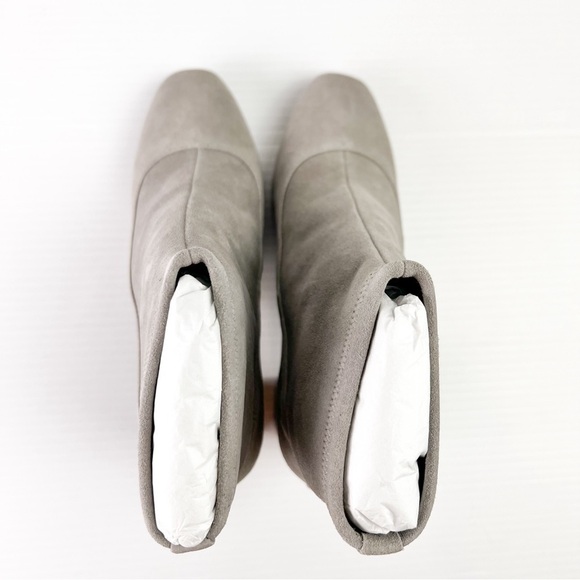 Cole Haan Ankle Boots womens 6.5 Laree Stretch Suede Grey Booties - Picture 8 of 11